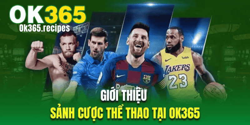 Sảnh cược thể thao OK365 đẳng cấp